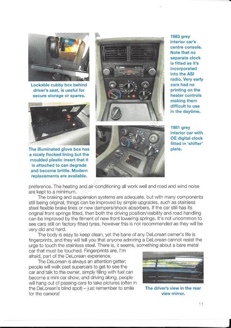 DeLorean DMC-12 The Essential Buyers Guide | The DeLorean Owners Club UK