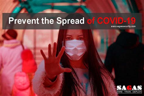 prevent  spread  covid  sagas security services