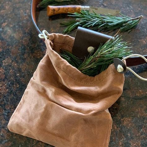 foraging bag etsy