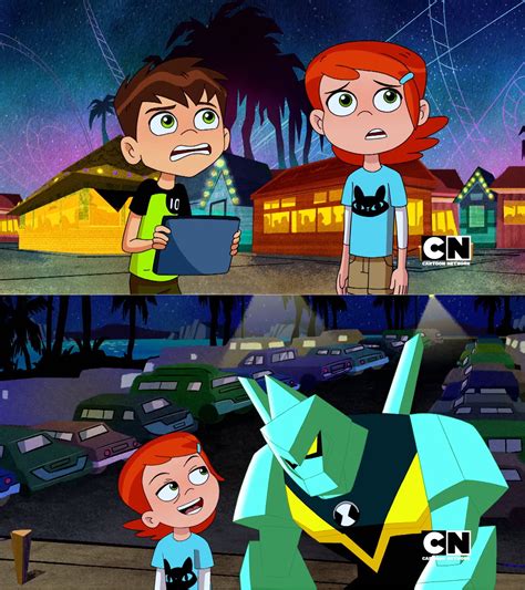 screenshots from the first official footage of the Ben 10 reboot, first