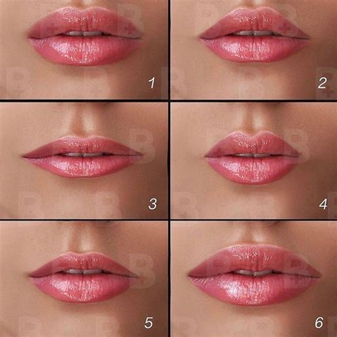perfect lip shapes