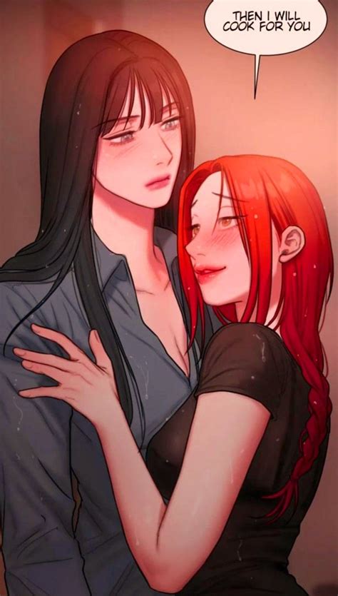 pin  fren  gl manhwa anime  friends cute lesbian couples