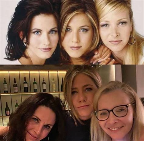 cast  friends rachel  monica  phoebe friends funny sitcom