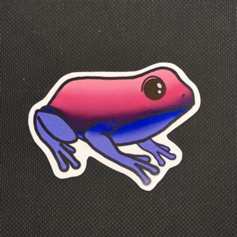 omnisexual pride frog etsy