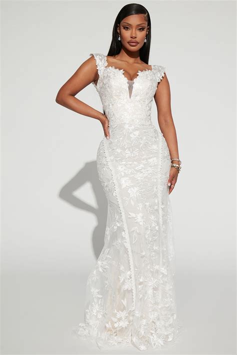 Fashion nova white wedding dress 60 photos - Astyledwedding.com