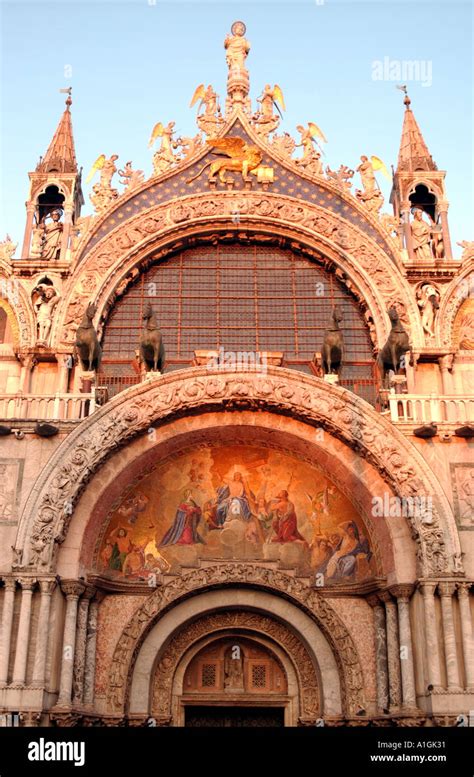 Venice, Italy. Basilica di San Marco Stock Photo - Alamy