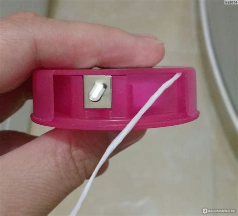 Зубная нить SPLAT DentalFloss Объемная вощеная "Клубника" - «Нить для ...