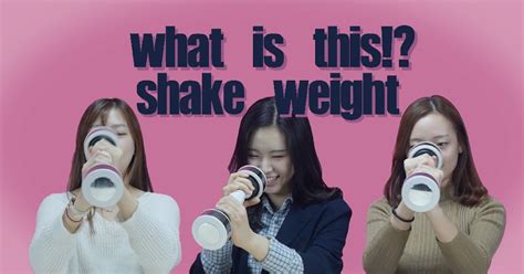 Korean Girls Try "Shake Weight" For The First Time - Koreaboo