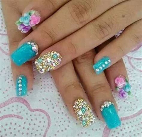 Imagenes De Uñas Acrilicas Decoradas Con Piedras - leevandnbrink ...