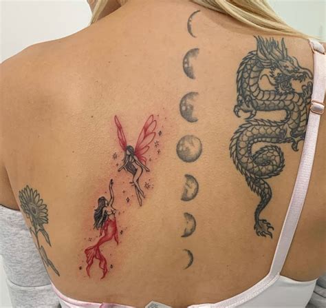 Back Tattoo Inspo | Funky tattoos, Tattoos, Simplistic tattoos