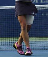 PREPPY PLAYER: Oudin's Tennis Shoes!