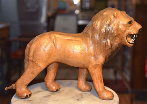 Large Leather Lion | Collectors Weekly