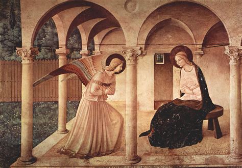 Giotto - The Annunciation. #giotto, #art Fra Angelico, Italian ...