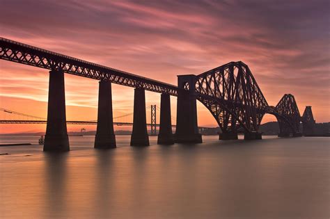 Forth Bridge Sunset Photograph by Grant Ritchie - Pixels