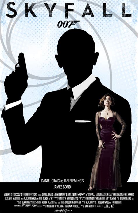 Bond poster art by PMitchel | James bond movie posters, James bond