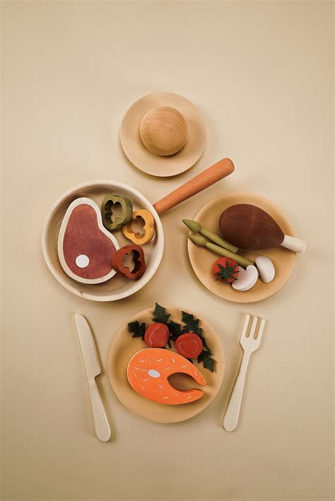 wood toys food 4