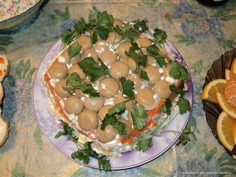 Салат "Смертельный номер" (модернизированный) • Салаты мясные