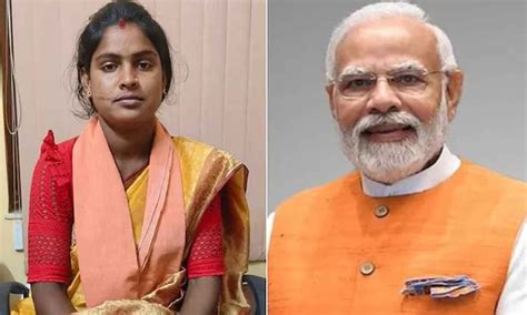 PM Modi Commends BJP Candidate Rekha Patra For Courageous Leadership In ...