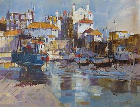 Chris Forsey | British contemporary artist, Boat art, Modern watercolor ...