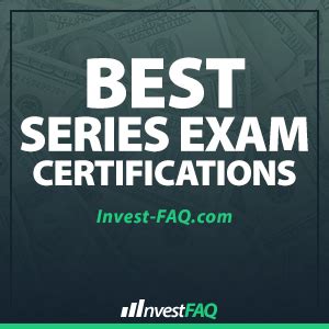 financial series exam certifications investment faq