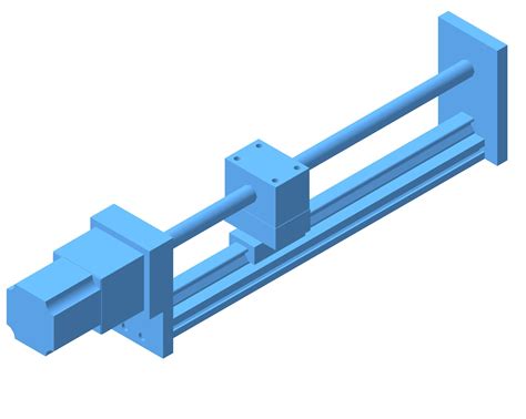 Модуль линейного перемещения PLLM-71 L=300 - Чертежи, 3D Модели ...