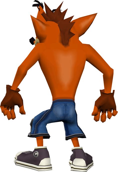 Crash Bandicoot Line-Up Rear - Crash Twinsanity by CRASHARKI on DeviantArt