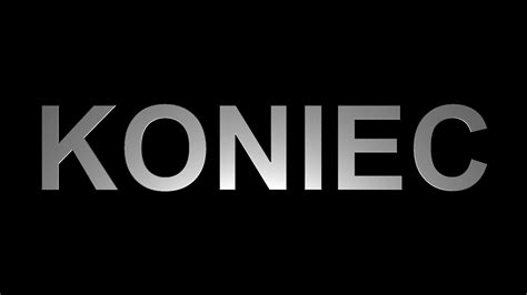 KONIEC... - YouTube