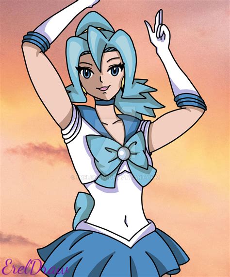 Clair as a Sailor Scout ! by ErelDraw on DeviantArt