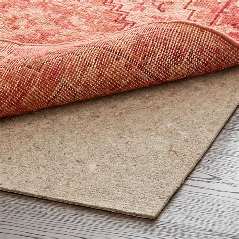 multisurface thin rug pad  reviews crate barrel