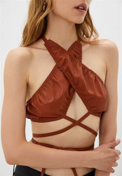 Топ Lipinskaya-Brand, цвет: коричневый, MP002XW163CD — купить в ...