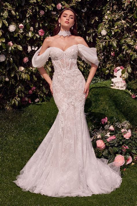 Lace Corset Mermaid Bridal Gown by Ladivine WL031 in 2025 | Wedding