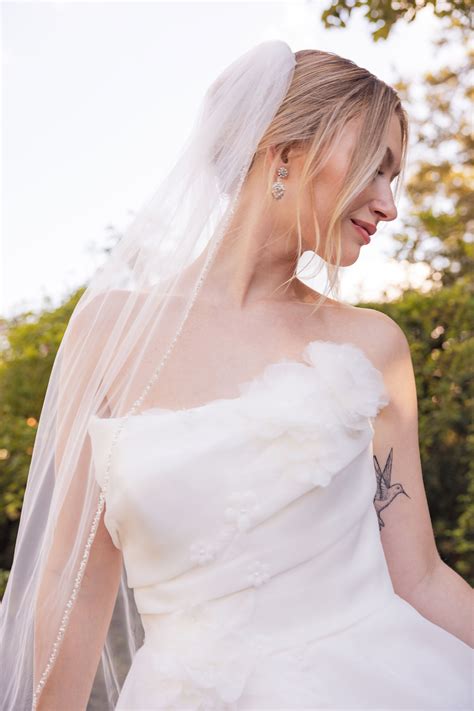 BEADED CATHEDRAL VEIL | Vow'd Weddings