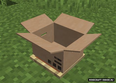 Шляпа-Коробка [1.17.1] [1.16.5] / Текстуры для Майнкрафт / Minecraft Inside