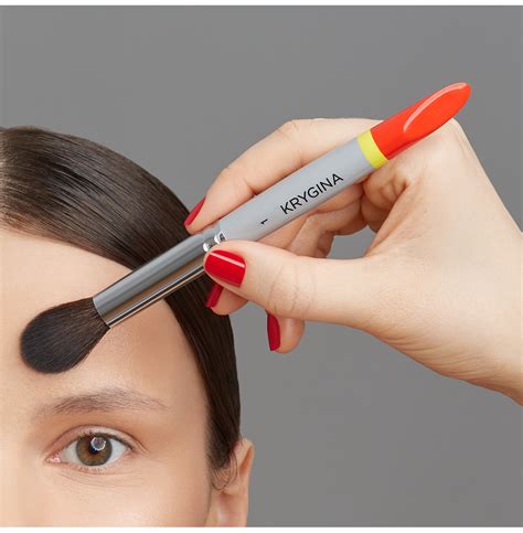 KRYGINA cosmetics :: Кисть для макияжа, румян, пудры и хайлайтера ...