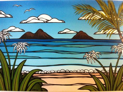 Heather Brown Kailua Weekend Heather Brown Art, Hawaian Party, Hawaii