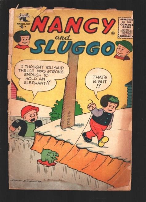 nancy  sluggo   ernie bushmiller art peanuts  charles