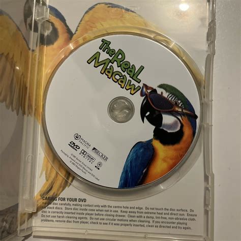 The Real Macaw (DVD, 1998) Jamie Croft Region 4 Free Postage – Retro Unit