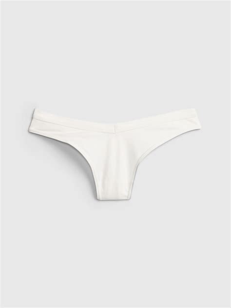 Low Rise Cotton Thongs | Gap