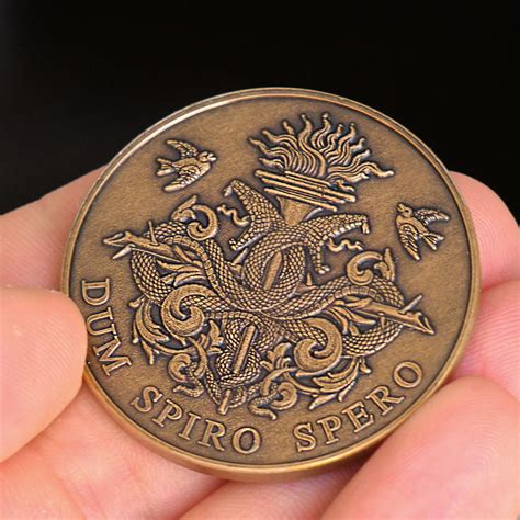 Dum Spiro Spero Coin – EDC Reminder Coins
