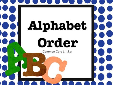The Alphabet in Order: A Fun and Easy Guide - Hunter Games Magazine