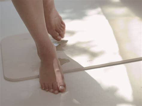 Diatomaceous earth bath mat BATH MAT LIGHT By soil