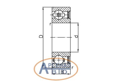 20803АК1 Подшипник водяного насоса ЗиЛ, ГАЗ, УАЗ