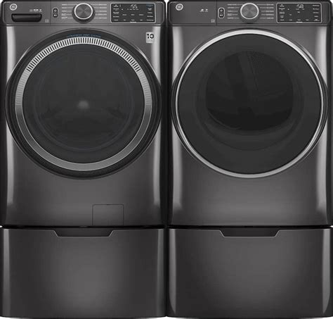 Best Buy: GE Washer/Dryer Laundry Pedestal with Storage Drawer Diamond ...
