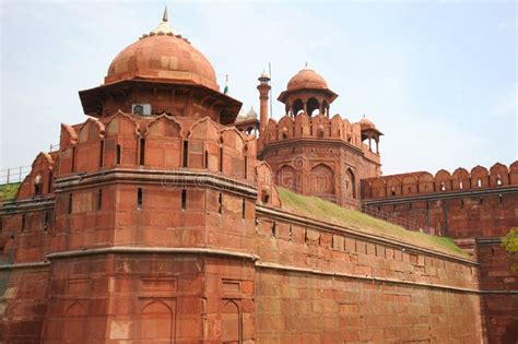 Czerwony Fort - Delhi, India Obraz Stock - Obraz złożonej z india, fort