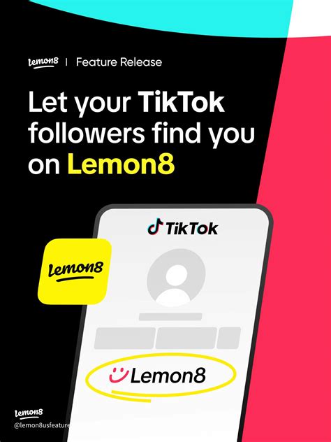 Show your Lemon8 account on TikTok profile! | Gallery posted by Feature