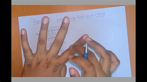 trigonometric values using hand trick- part2 , Trigonometry-Class X ...