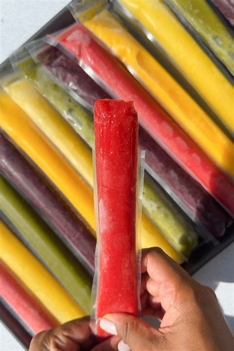 Homemade Ice Pops - Feeding Tiny Bellies
