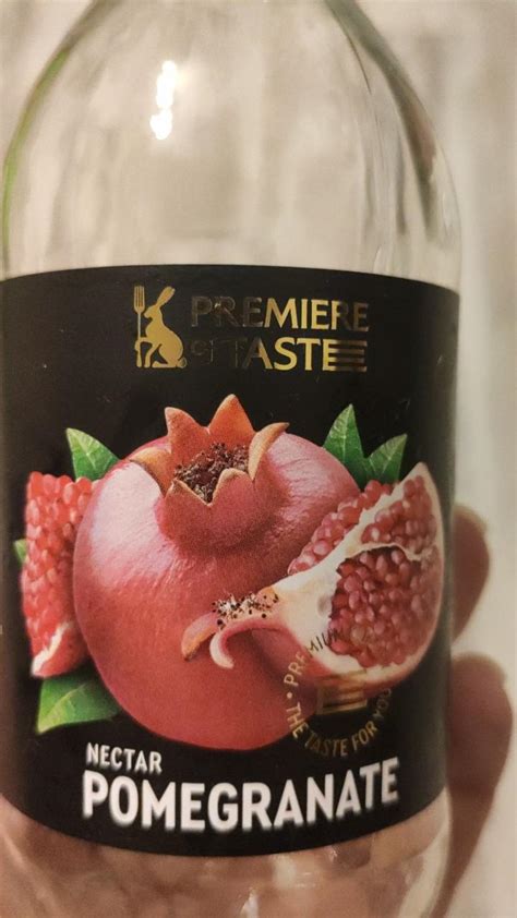 Нектар гранатовый Premiere of Taste - калорийность, пищевая ценность ⋙ ...