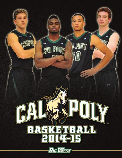 2014 15 Cal Poly Men's Basketball Information Guide by Cal Poly ...