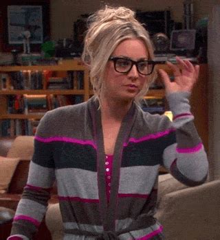 Kaley cuoco GIF - Find on GIFER